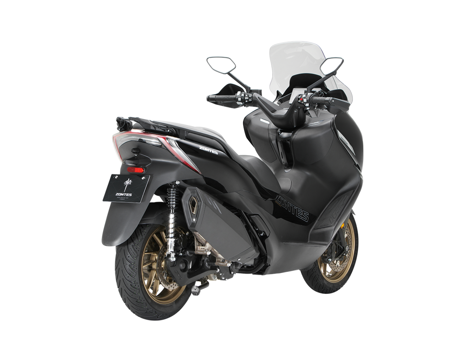 Максискутер ZONTES ZT368-K Black